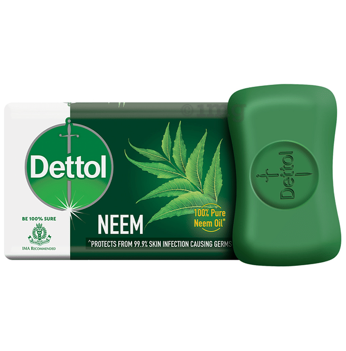 Dettol Neem Soap (75gm Each) Buy packet of 1 Pack at best price in