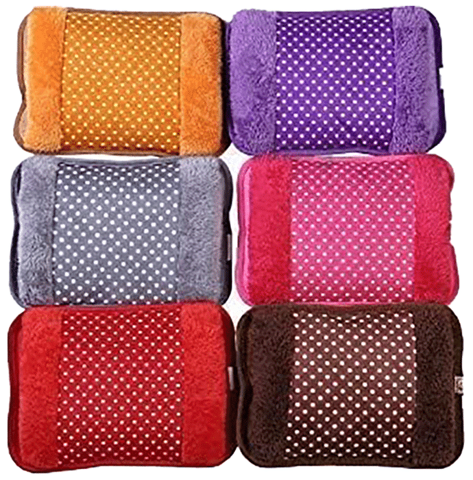 Kalor Rechargeable Electric Hot Water Bag with Gel and Pocket Multicolor