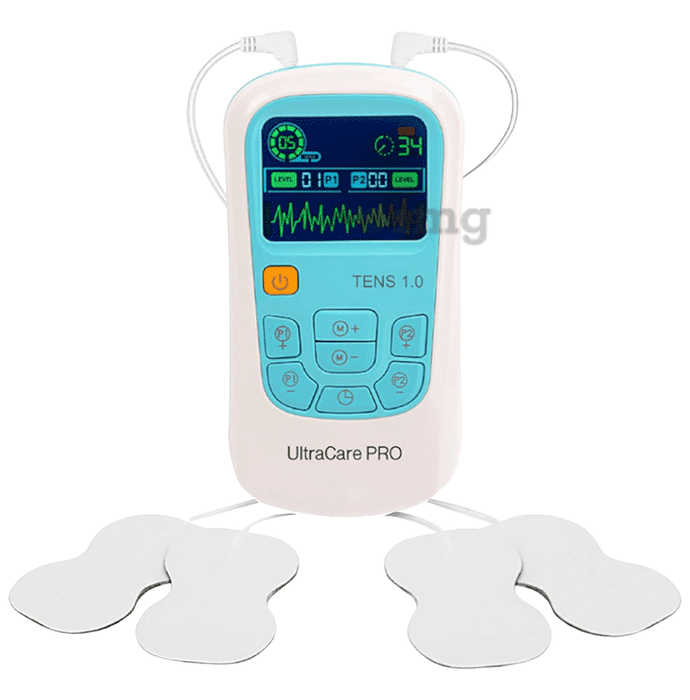 Ultracare Pro Tens 1.0 Rechargeable Tens Machine for Physiotherapy and Home Use