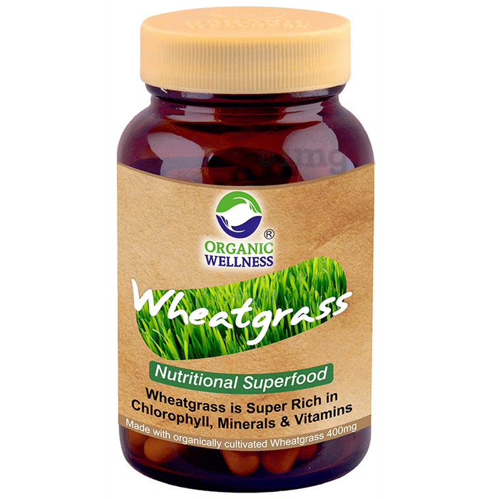 Organic Wellness Wheatgrass Vegetarian Capsule