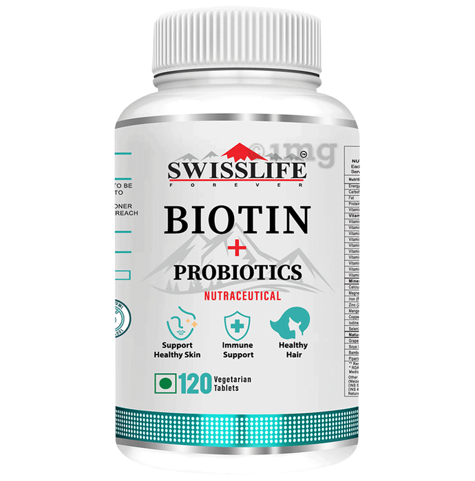 SWISSLIFE FOREVER Biotin + Probiotics Tablet