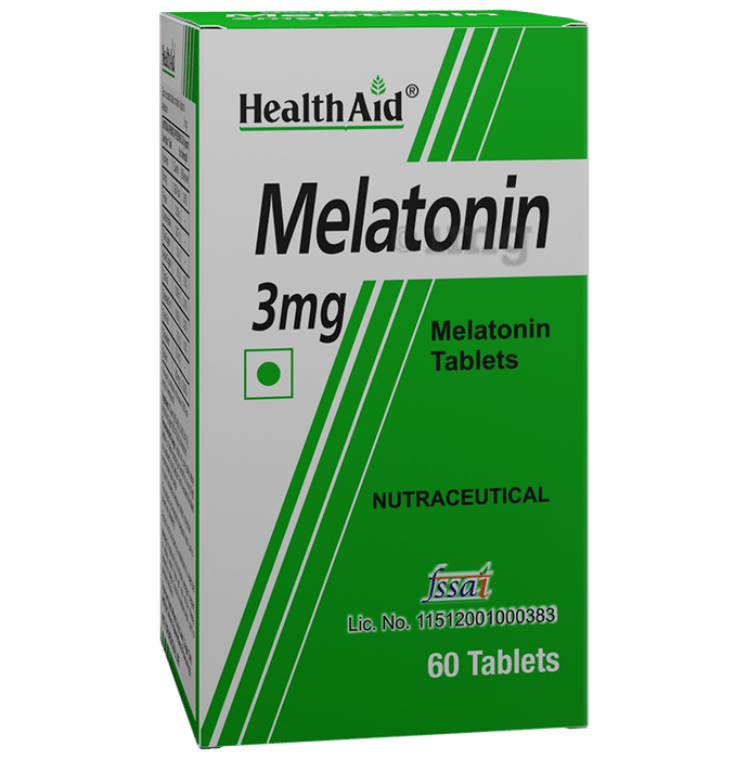 HealthAid Melatonin 3mg Tablet