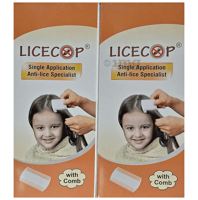 Licecop Single Application Anti-Lice Specialist with Applicator (40gm Each)