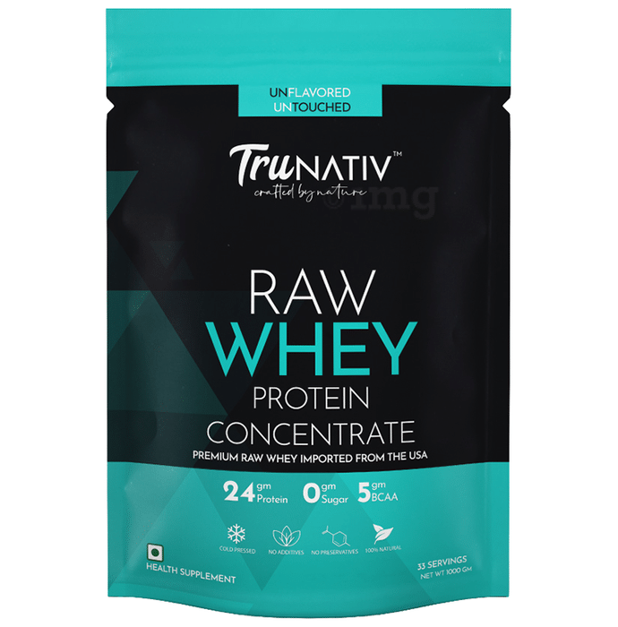 TruNATIV Raw Whey Protein Concentrate Powder Unflavored