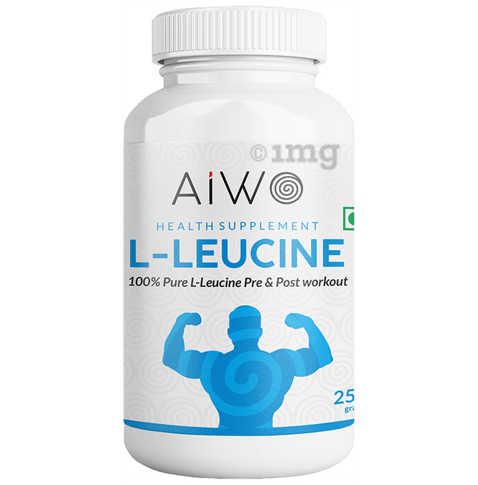 AIWO L-Leucine 100% Pure L-Leucine Pre & Post Workout Powder