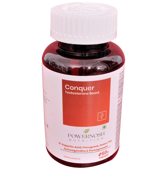 PowerNosh Nutrition Conquer Testosterone Boost Tablet