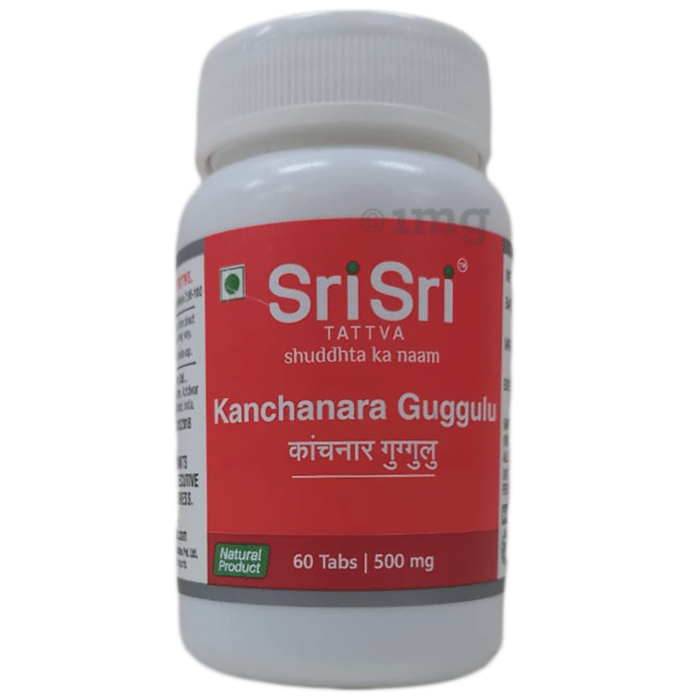 Sri Sri Tattva Kanchanara Guggulu 500mg Tablet
