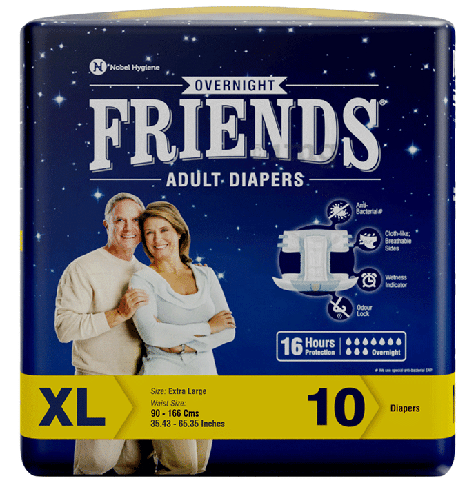 Friends Overnight Adult Diaper XL