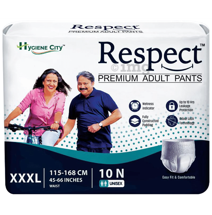 Respect  Unisex Adult Diaper Pants Style XXXL