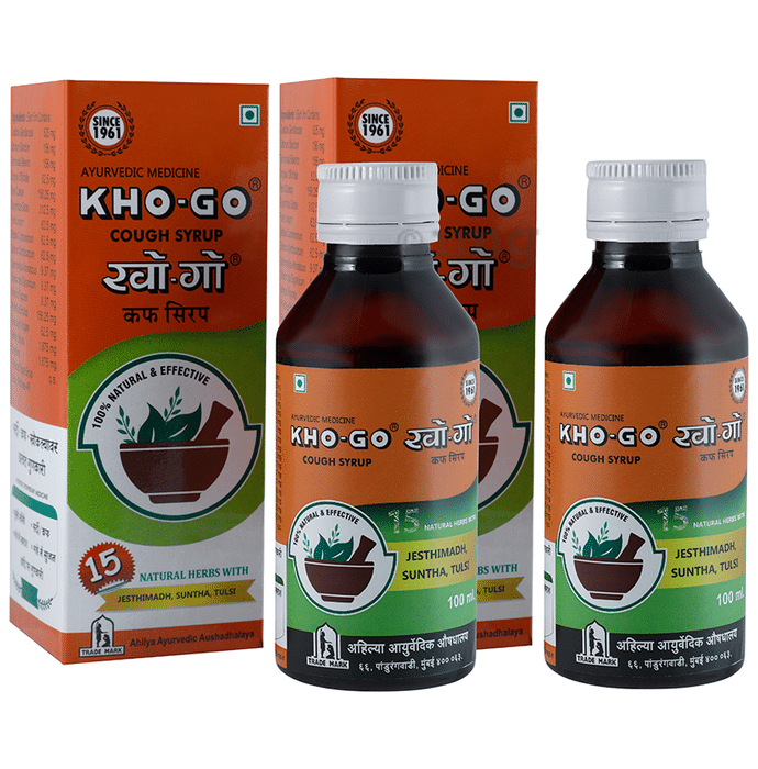 KHO-GO Cough Syrup (100ml Each)
