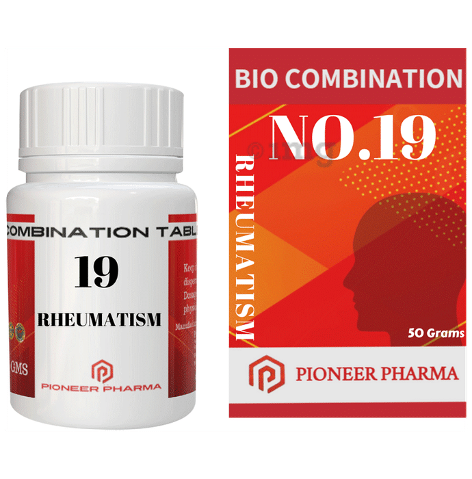 Pioneer Pharma No 19 Rheumatism Biocombination Tablet