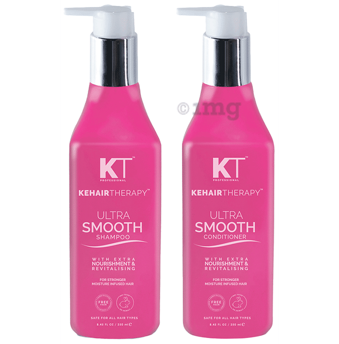 KT Professional Ultra Smooth Shampoo & Conditioner (250ml)