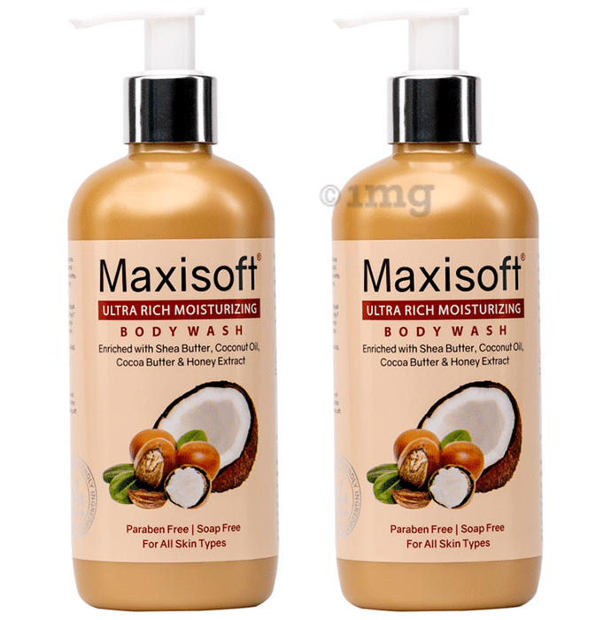 Maxisoft Ultra Rich Moisturizing Body Wash (300ml Each)