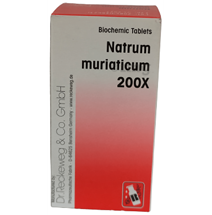 Dr Reckeweg &Co.gmbH Natrum Muriaticum Biochemic Tablet 200X