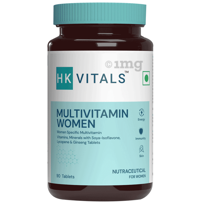 Healthkart HK Vitals Multivitamin Women | For Energy, Joint, Skin, Hair & Immunity | Tablet