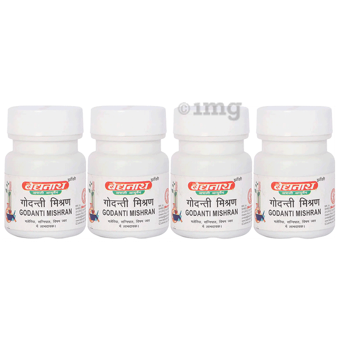 Baidyanath (Jhansi) Godanti Mishran Tablet (25 Each)