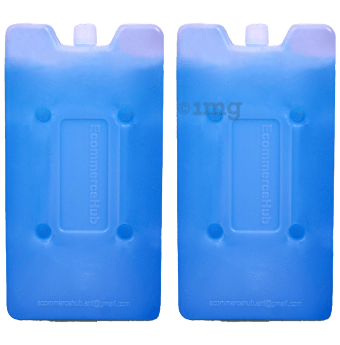 EcommerceHub Hot & Cold Ice Gel Pack Pad (400ml Each)