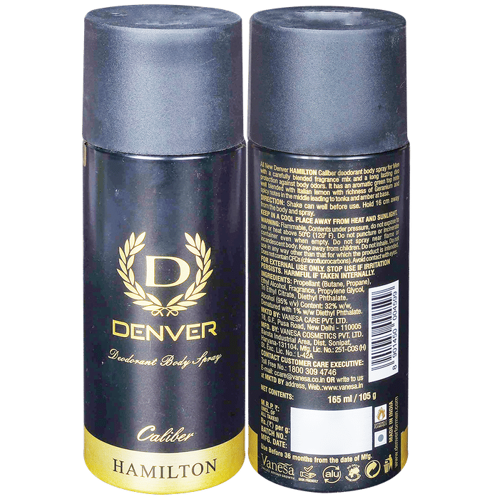 Denver Hamilton Deo Body Spray Caliber