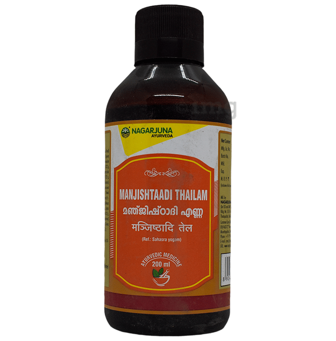 Nagarjuna Manjisthaadi Thailam Buy bottle of 200.0 ml Oil at best