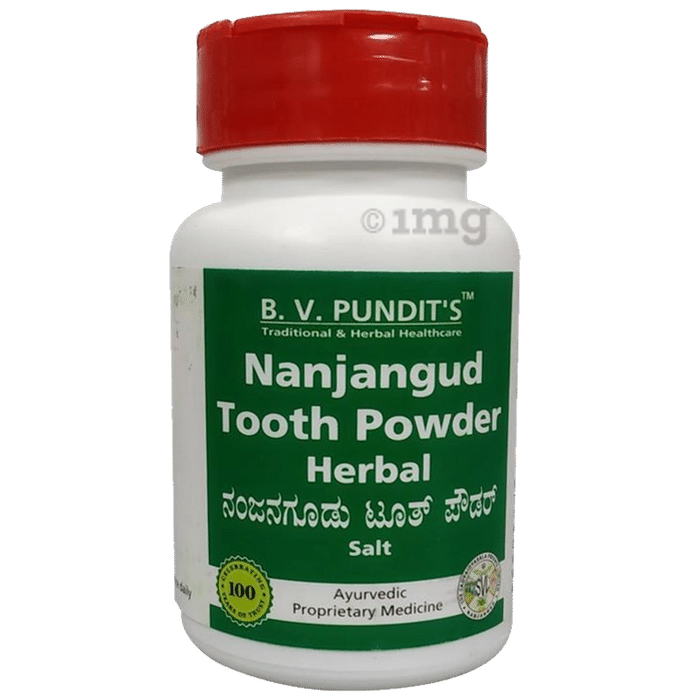 B. V. Pundit's Nanjangud Herbal Tooth Powder