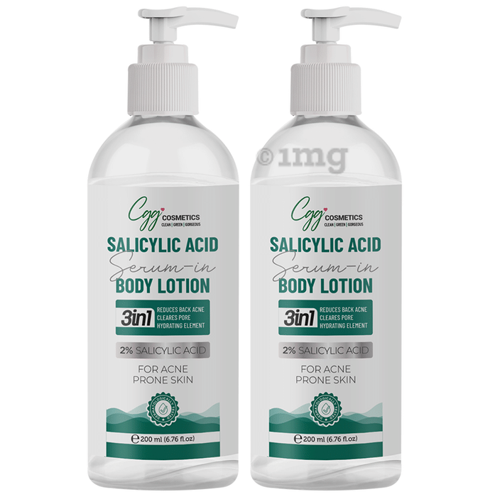 CGG Cosmetics Salicylic Acid Body Lotion(200ml Each)