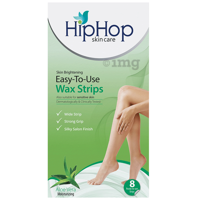 Hiphop Skincare Aloevera Moisturising Body Wax Strips