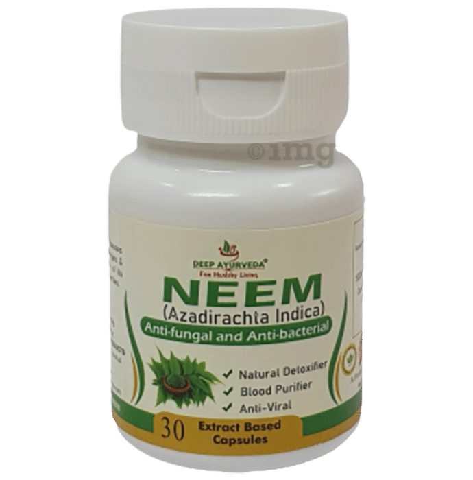 Deep Ayurveda Neem Extract Based Capsule