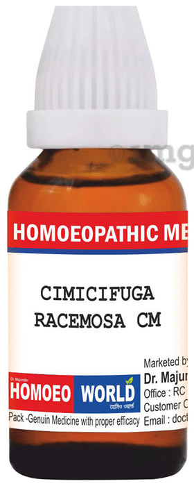 Dr. Majumder Homeo World Cimicifuga Racemosa Dilution(30ml Each) CM