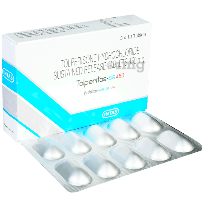 Tolperitas-SR 450 Tablet