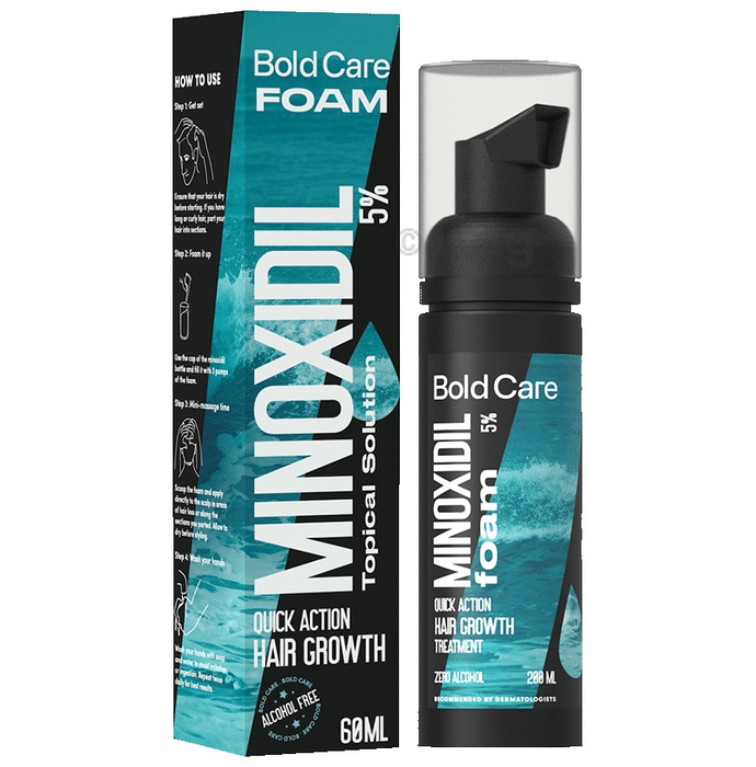 Bold Care 5% Minoxidil Foam Topical Solution