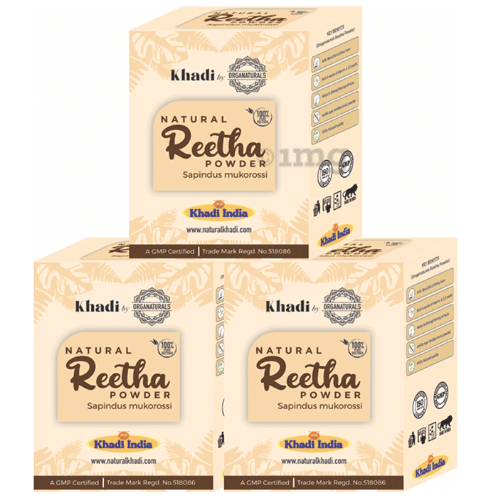 Organaturals Natural Reetha Powder (100gm Each)