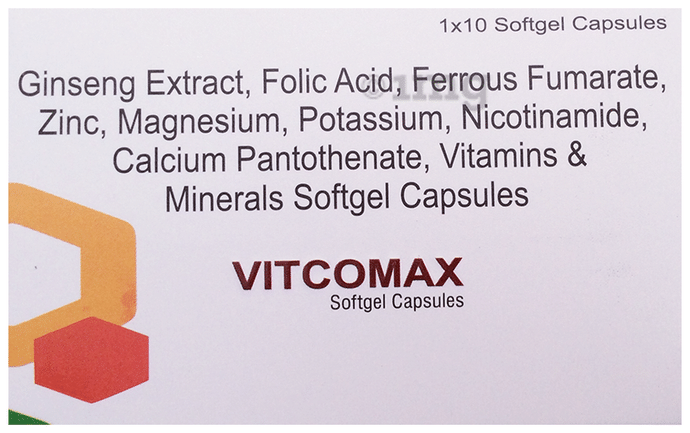 Vitcomax Softgel Capsule