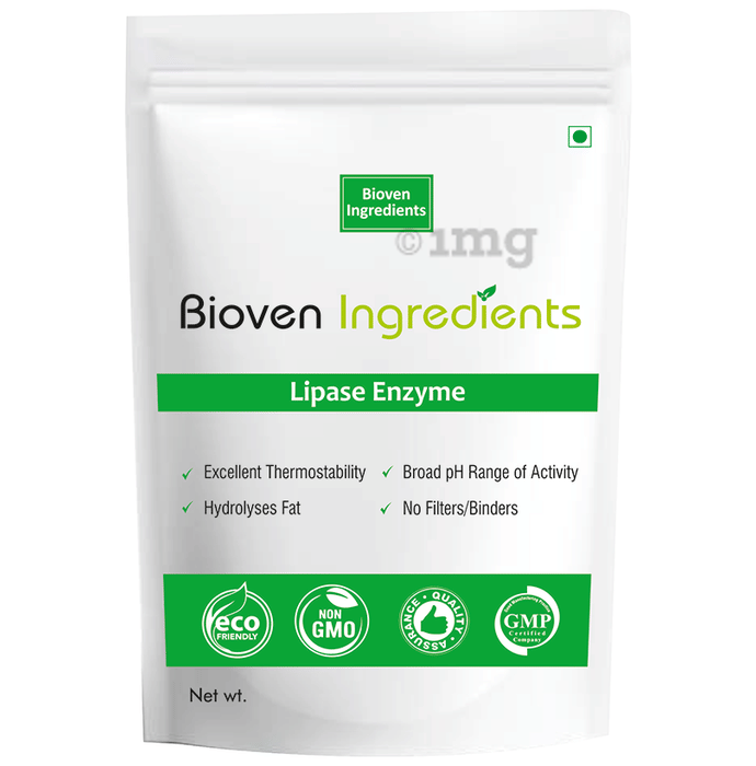 Bioven Ingredients Lipase Enzyme Powder Buy packet of 500.0 gm Powder