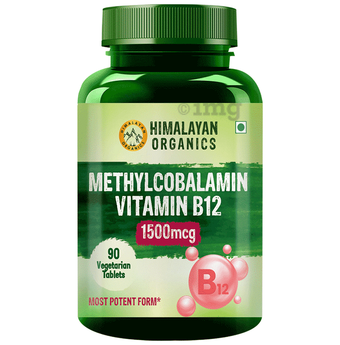 Himalayan Organics Methyl Cobalamin Vitamin B12 Tablet