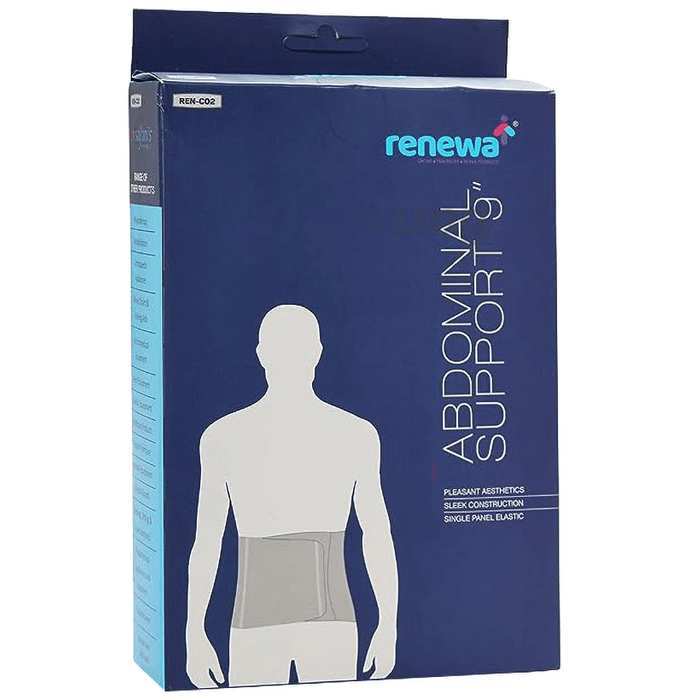 Renewa Abdominal Belt after Delivery for Tummy Reduction,Abdominal Waist Belt Extra Large