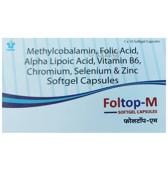 Foltop M Soft Gelatin Capsule