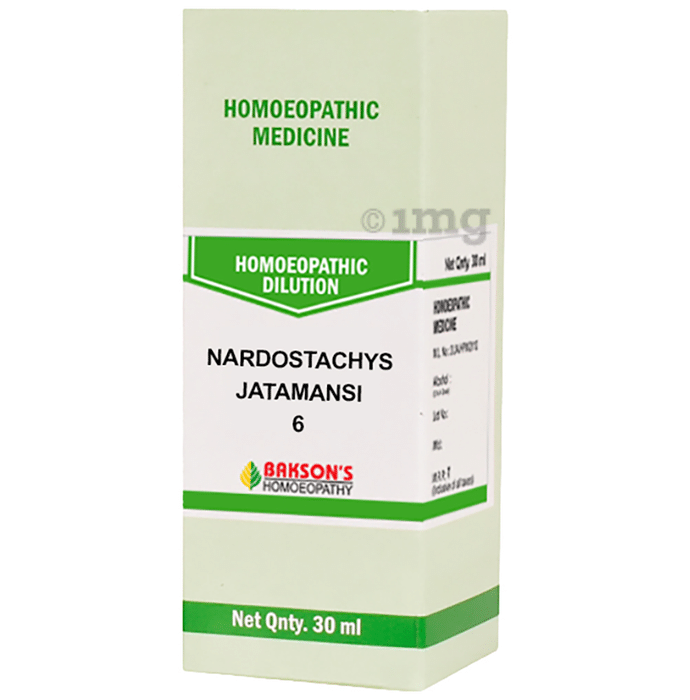 Bakson's Homeopathy Nardostachys Jatamansi Dilution 6