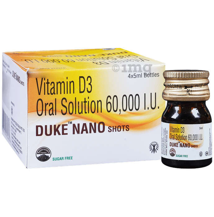 Duke Nano Oral Solution Butterscotch Sugar Free