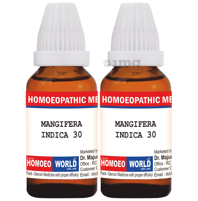 Dr. Majumder Homeo World Mangifera Indica Dilution (30ml Each) 30 CH