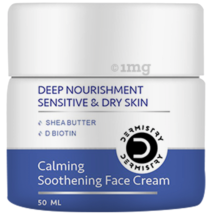 Dermistry Sensitive & Dry Skin Calming Soothening Face Cream