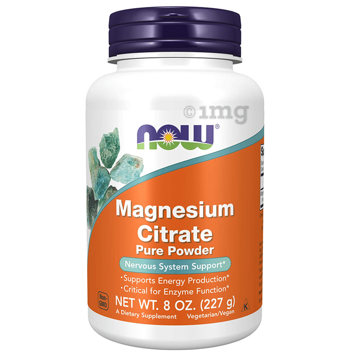 Now Foods Magnesium Citrate Pure Powder