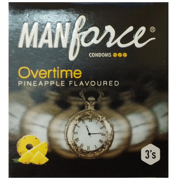 Manforce Overtime Condom | Flavour Pineapple