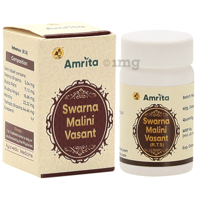 Amrita  Swarna Malini Vasant Tablet