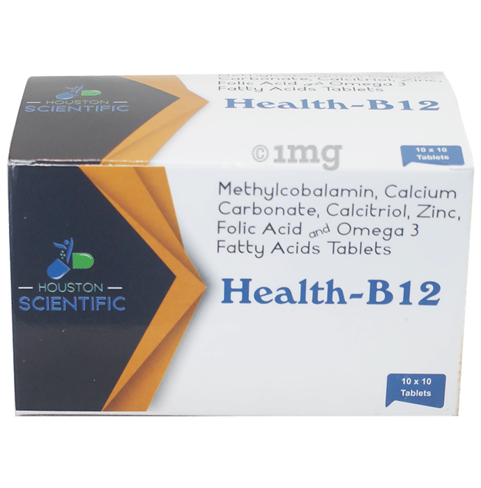 HealthB12 Tablet Buy strip of 10.0 tablets at best price in India 1mg