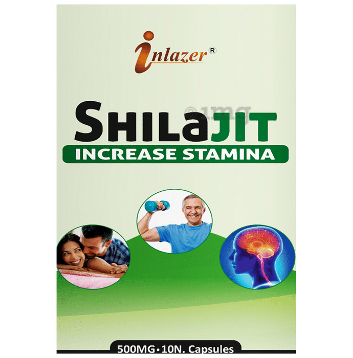 Inlazer Shilajit Increase Stamina Capsule