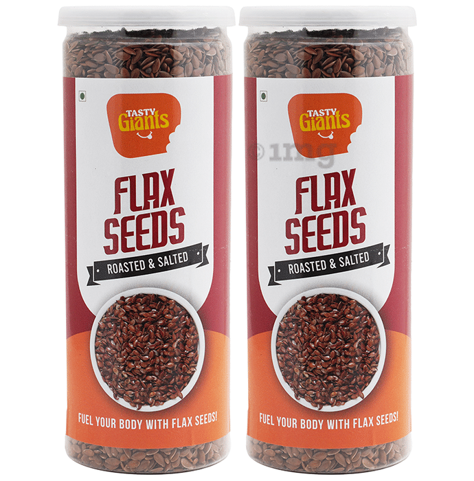Tasty Giants Flax Seeds (180gm Each)