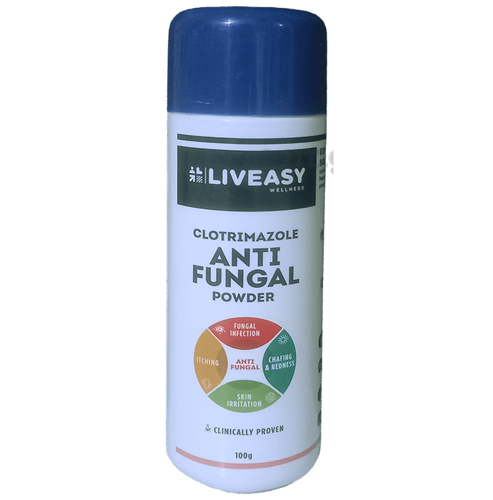 Liveasy Clotrimazole Anti Fungal Powder