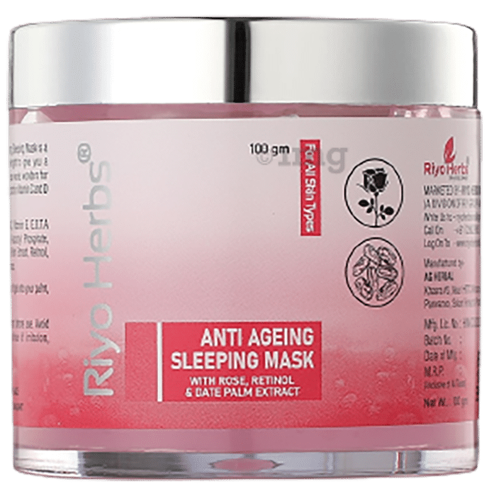 Riyo Herbs Anti Ageing Sleeping Face Mask