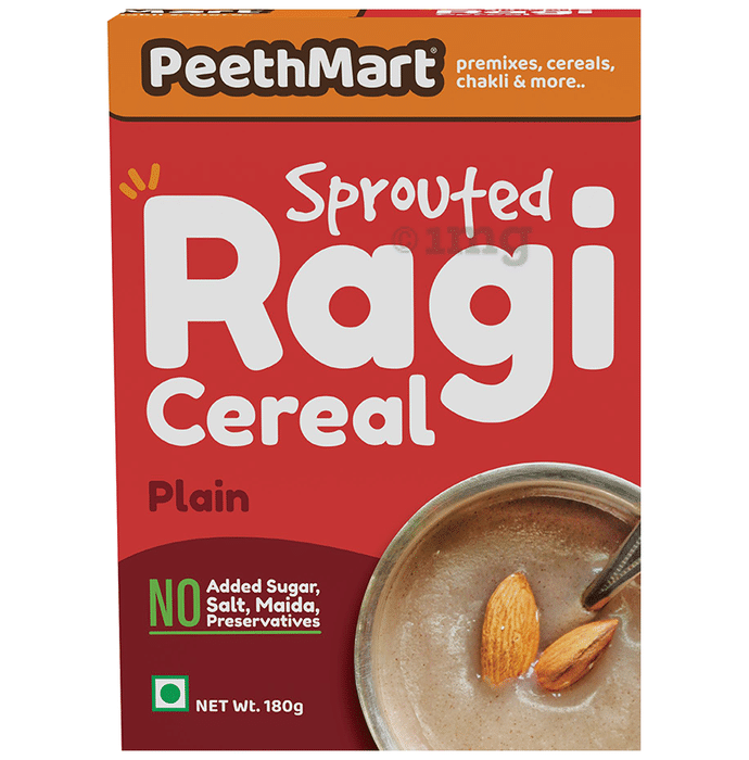 PeethMart Sprouted Ragi Cereal No Added Sugar