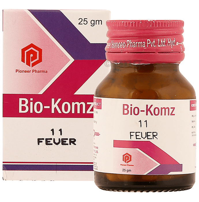 Pioneer Pharma Bio-Komz 11 Fever (25gm Each)